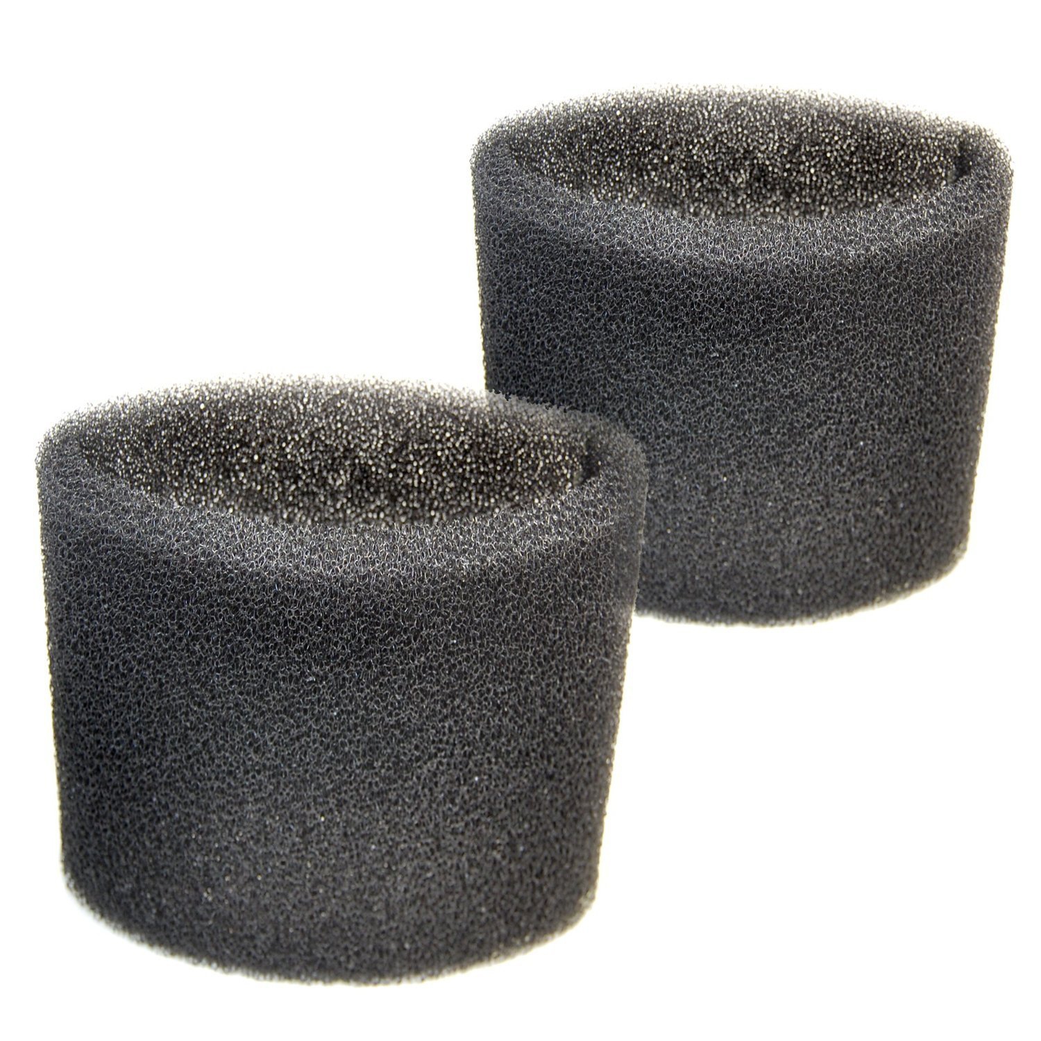 HQRP 2 Foam Filter Sleeves for ShopVac VN90550A, VN91550, VN92650C