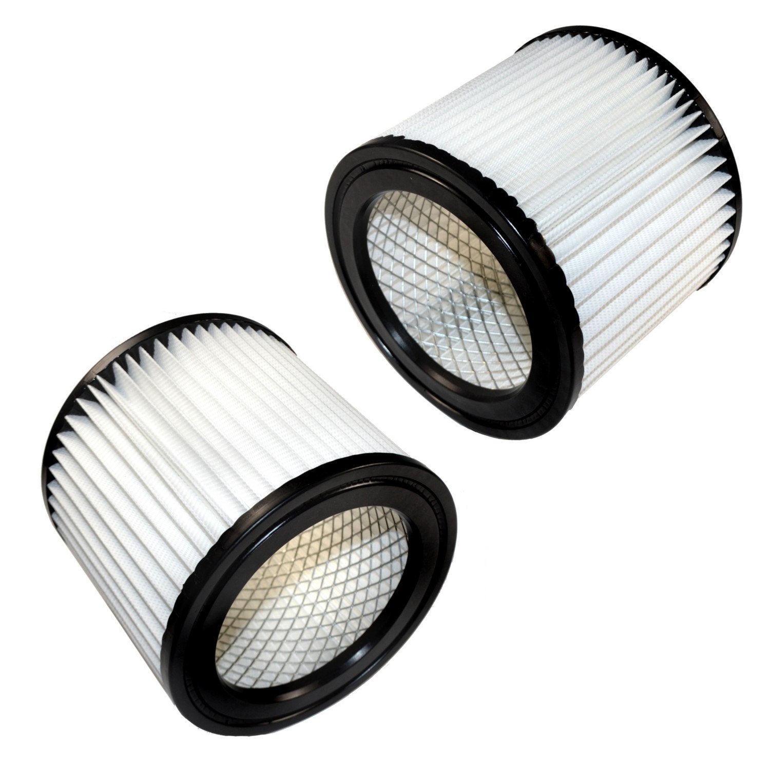 HQRP 2pack Cartridge Filter for Shopvac QAS60 QAM70 Floor Master